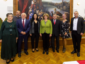 Cseh testvérvárosi küldöttség Vácon 