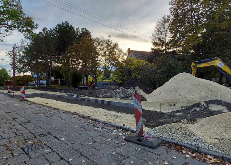 Épül a Párta utcai parkoló (képgaléria)