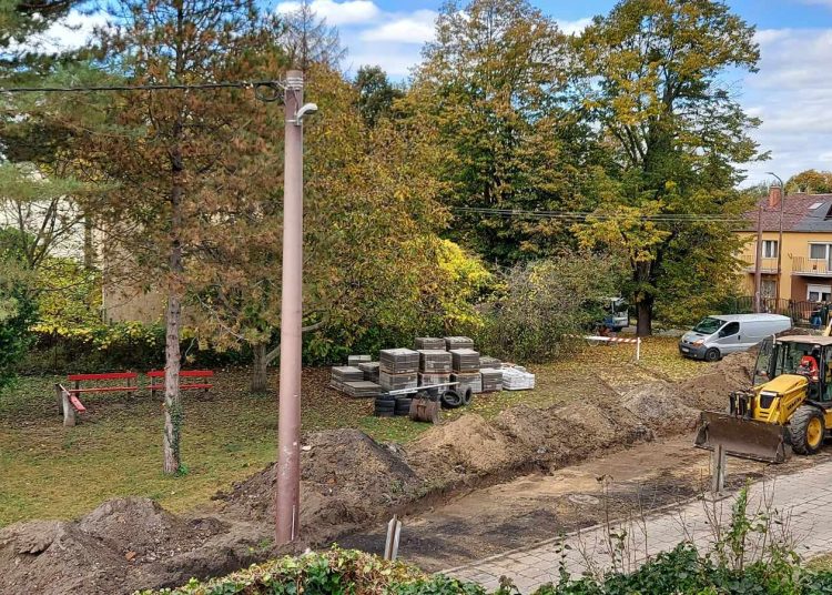 Épül a Párta utcai parkoló (képgaléria)