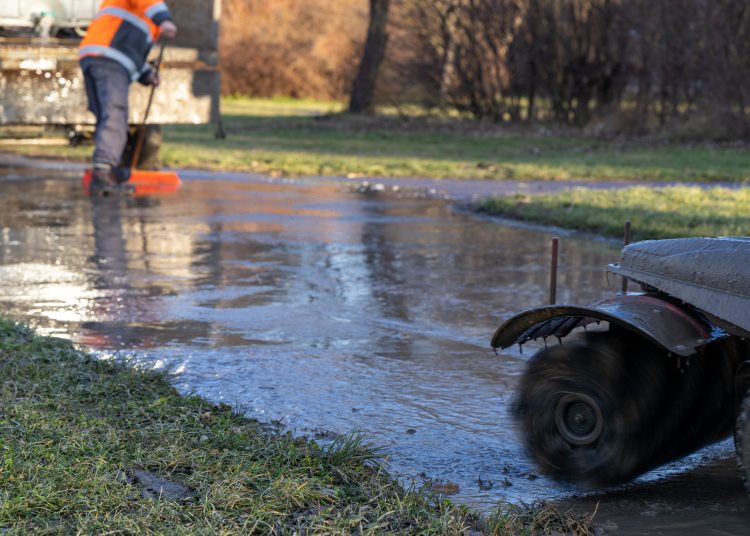 Az árvíznek csak a nyoma maradt Vácon (képgaléria)