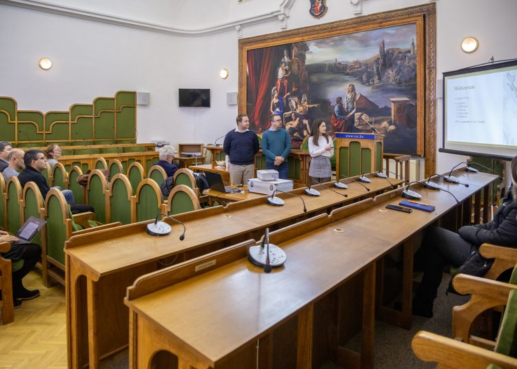 Hétfőn délelőtt zárult a tájépítész egyetemisták gyakorló programja Vácon (képgaléria)