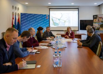 A CECZ-csoport és a Toperini Park képviselőivel egyeztettek a városban épülő raktárról