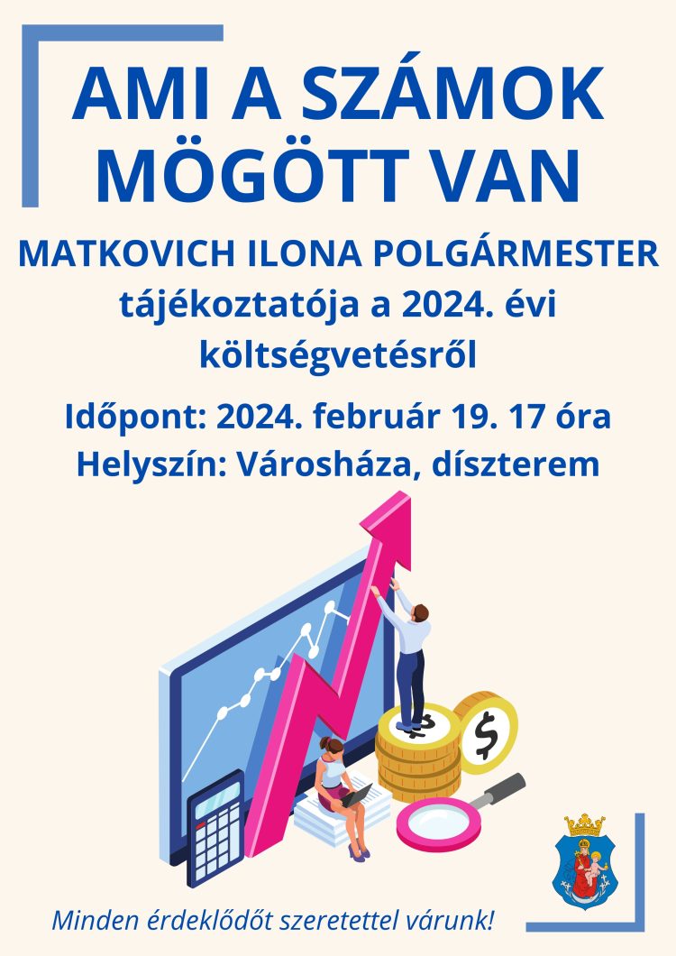 Az 2024-es év költségvetését ismerteti a polgármester
