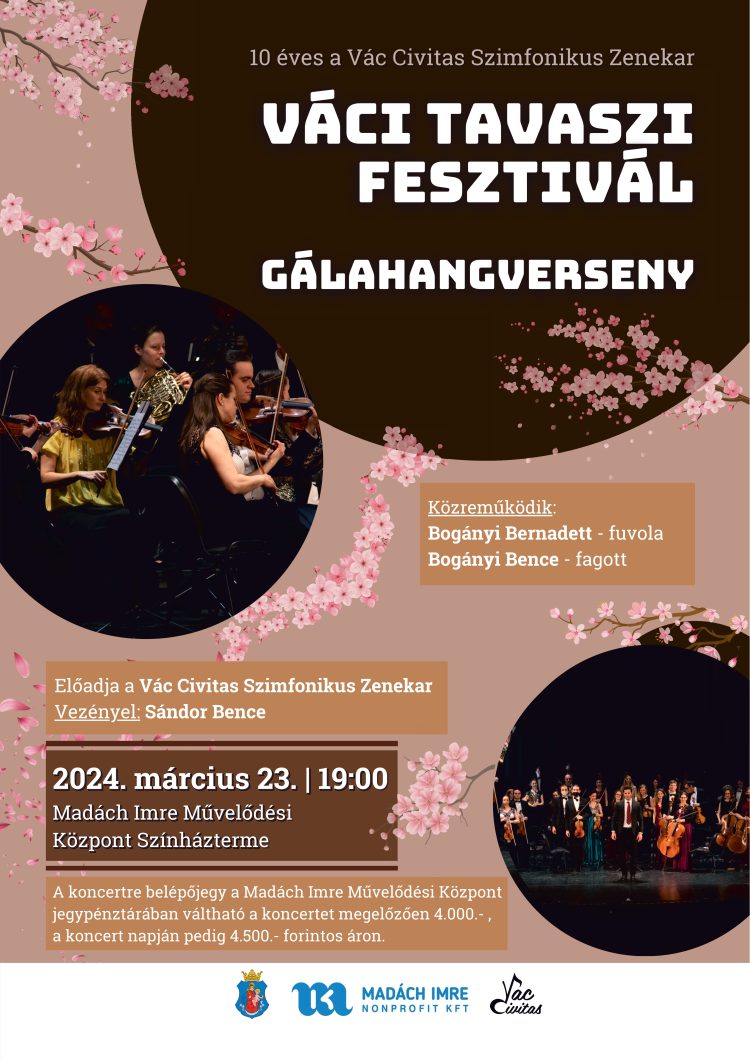 10 éves a Vác Civitas Szimfonikus Zenekar