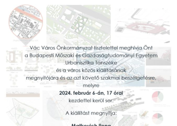 Vác fejlesztési elképzeléséről nyílik kiállítás a MIMK-ben