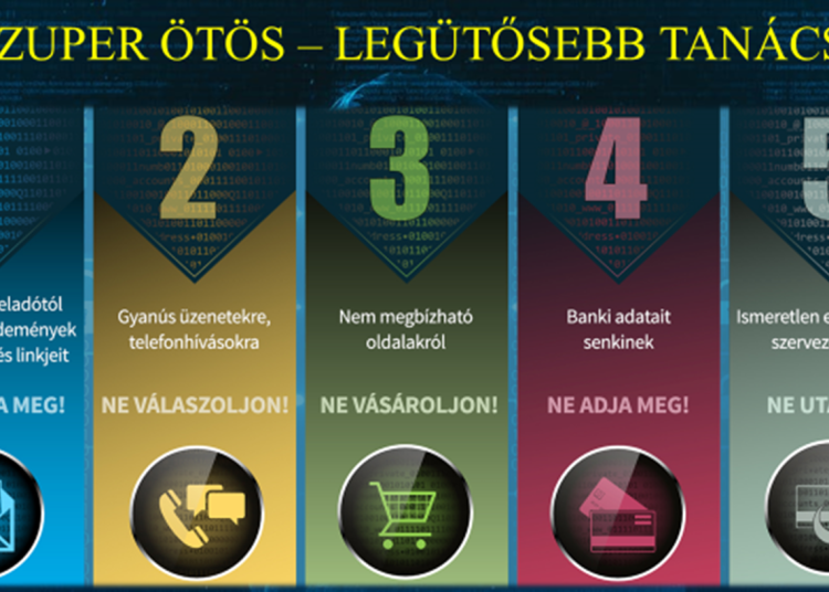 Az internetes csalások veszélyeire hívja fel a figyelmet a rendőrség