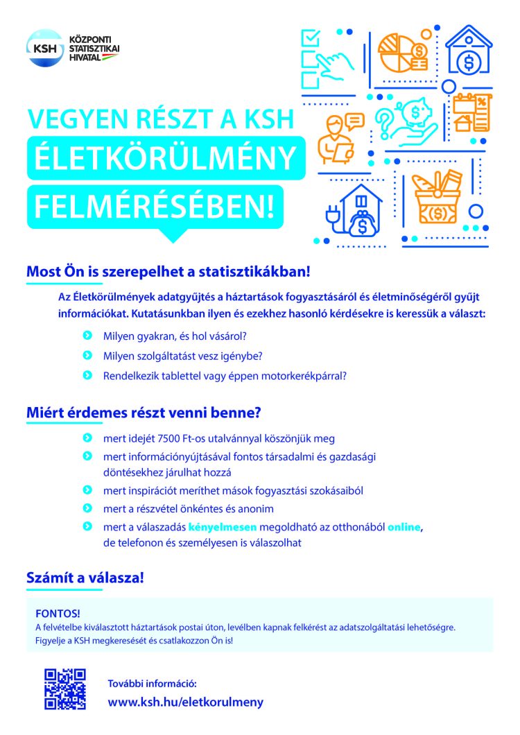 A KSH idén a váci polgárokat is megkérdezi