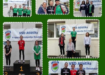 Nagyszerű eredményeket értek el a Váci Reménység ifjú sportolói