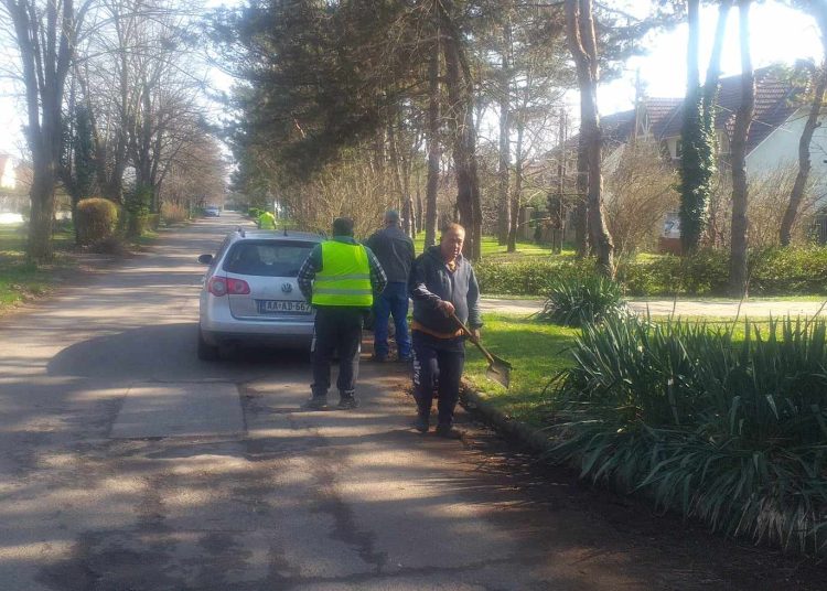 A Városfejlesztő már a tavaszi munkákat végzi