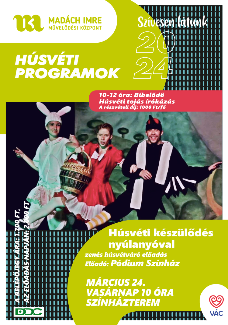 Programok húsvétra a művelődési központban