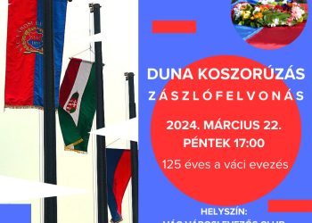 Dunát koszorúznak pénteken a VVEC evezősei