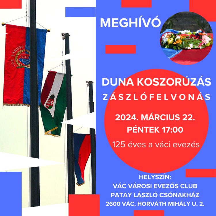 Dunát koszorúznak pénteken a VVEC evezősei