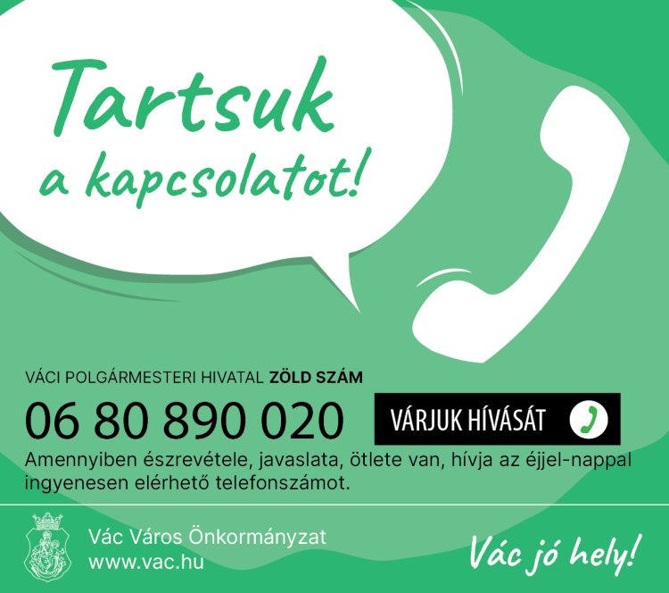 Tartsuk a kapcsolatot!