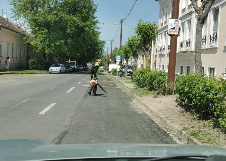 Hétfőn sem tétlenkedett a városfejlesztő