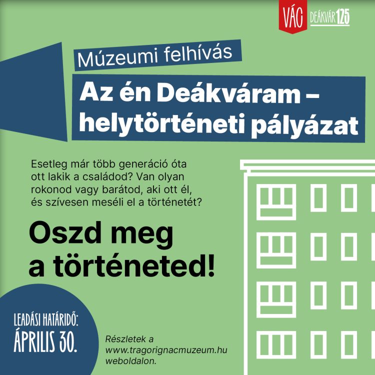 Helytörténeti pályázat az idén 125 éves Deákvárról
