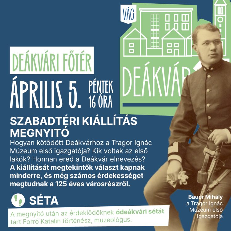 SZABADTÉRI KIÁLLÍTÁS MEGNYITÓ A DEÁKVÁRI FŐTÉREN