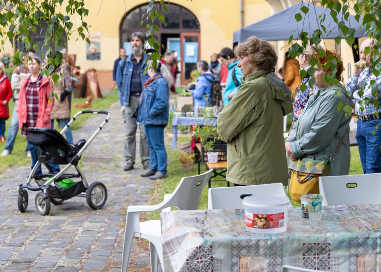 A mi sokszínű kertünk; érdekességekkel várta a látogatókat a Pannónia Ház udvara
