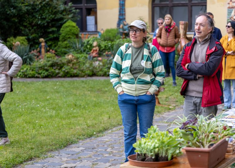 A mi sokszínű kertünk; érdekességekkel várta a látogatókat a Pannónia Ház udvara