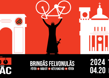 I Bike kerékpáros felvonulás Vácon