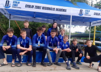 Eredményesen szerepeltek a fiatal váci kajakozók