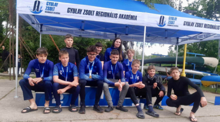 Eredményesen szerepeltek a fiatal váci kajakozók