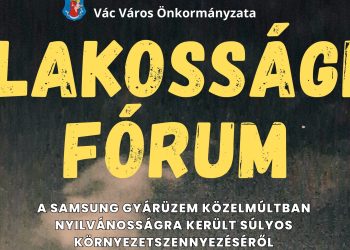 Lakossági fórum lesz Vácon a gödi Samsung-gyár környezetszennyezése miatt