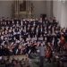 A Toneheim norvég kórus ad koncertet a Piarista templomban
