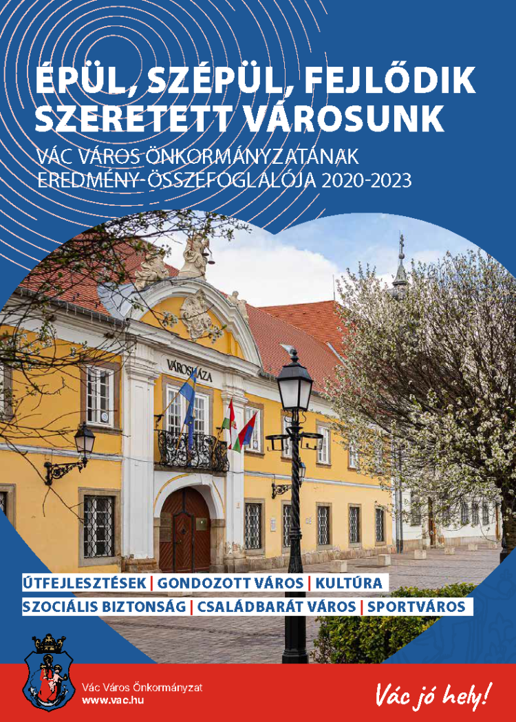 Vác mostani önkormányzati ciklusáról jelent meg kiadvány
