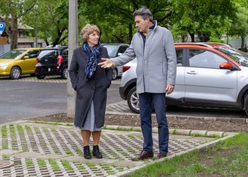 Újabb parkolóhelyek épültek Alsóvároson