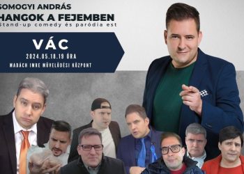 Somogyi András humorista lép fel Vácon