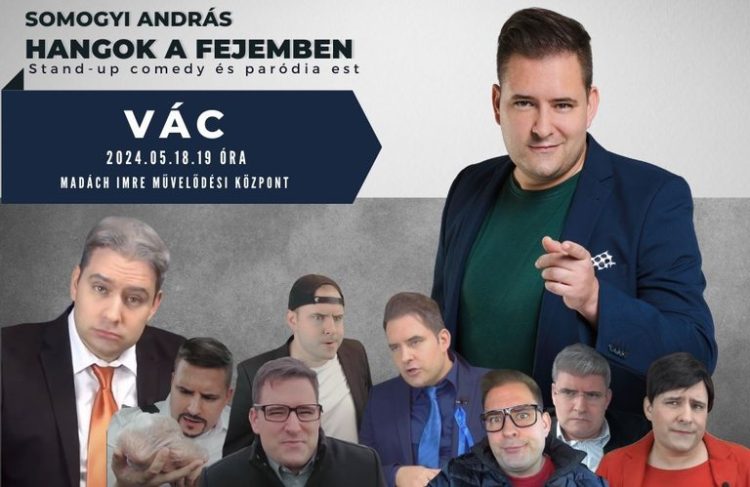 Somogyi András humorista lép fel Vácon