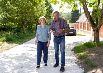 Újabb utca újult meg a Buki városrészben