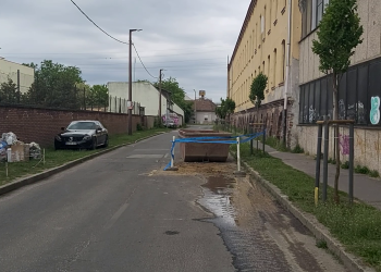 Május 2-án félpályán lezárták a Pálffy utcát