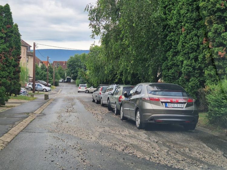 Vihar okozott problémákat Vácon