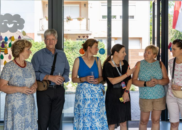 Szakmai nap a Bauer utcai bölcsiben a testvérvárosi delegációk részvételével (fotógaléria)