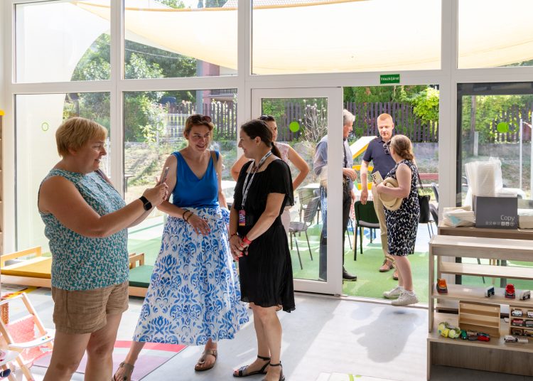 Szakmai nap a Bauer utcai bölcsiben a testvérvárosi delegációk részvételével (fotógaléria)