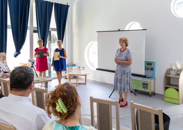 Szakmai nap a Bauer utcai bölcsiben a testvérvárosi delegációk részvételével (fotógaléria)