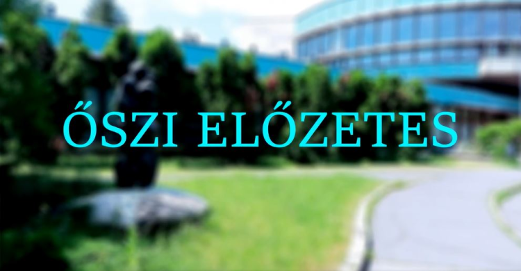 A művelődési központ őszi műsorelőzetese