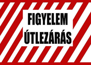 Pénteken ideiglenes útzár robbantás miatt