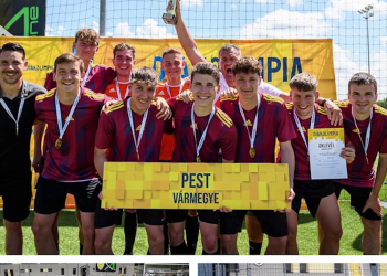 Spiritusz – Első helyezést ért el a Boronkay fiú focicsapata az Országos Diákolimpián