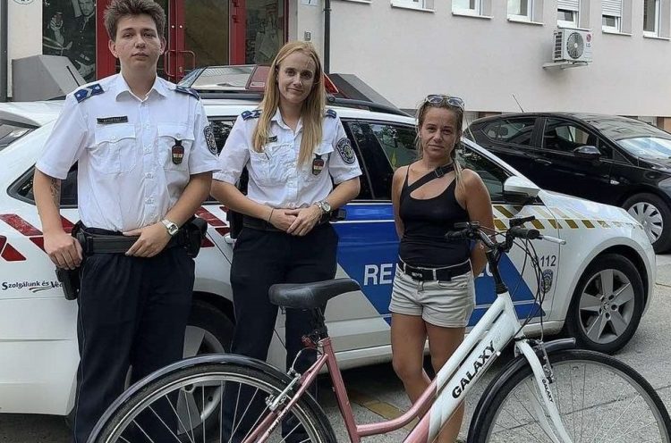 A váci rendőrök visszaszerezték a lopott kerékpárt