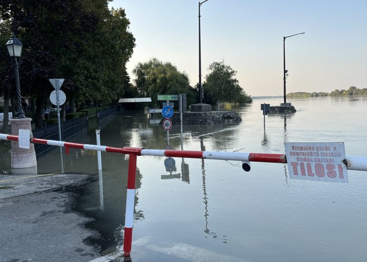 Leállították a Vác-Tahitótfalu közötti kompot – videóval