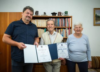 90. születésnapja alkalmából felköszöntötték Foltán Lászlót