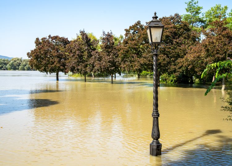 Fotógaléria: a Duna elérte a 7 métert, de a gát elkészült