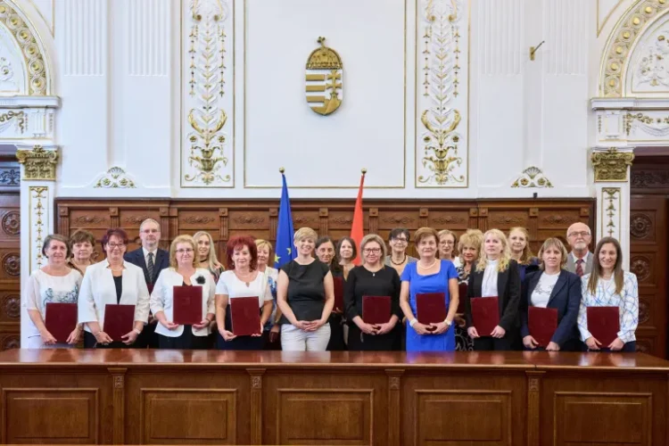 Állami elismerésben részesült a Boronkay matematikai munkaközössége