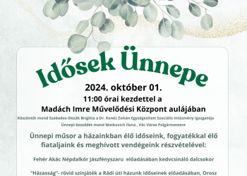 Idősek ünnepe a művelődési központban