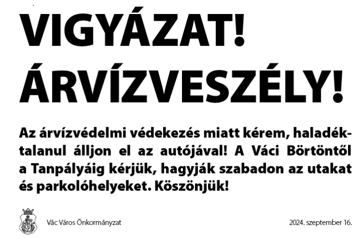 Tilos a parkolás a börtöntől a Tanpályáig