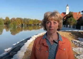 Matkovich Ilona: már látszik az apadás, a gát nagyon jó állapotban van –  videó