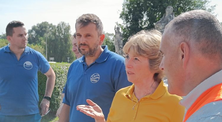 Elkészült a védmű Vácon, már nincs szükség önkéntesekre