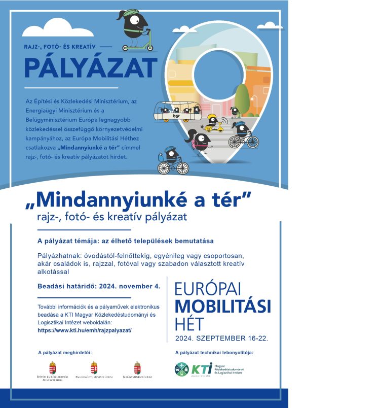 Kreatív pályázatra lehet jelentkezni a mobilitási hét keretein belül